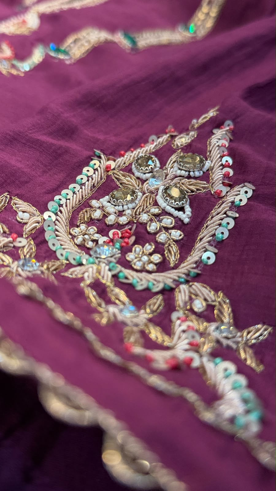 The Jewel Lineage – Luxe Mul Chanderi Suit Set