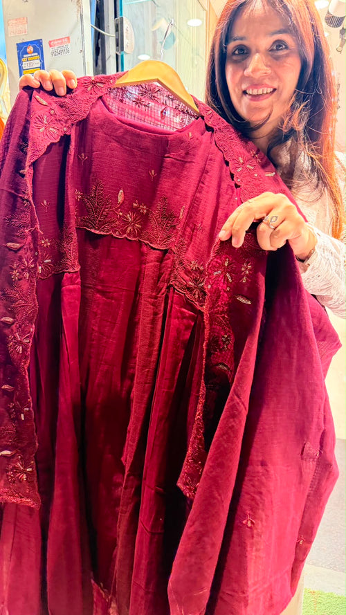 The Doria Edit - Crimson & Mauve