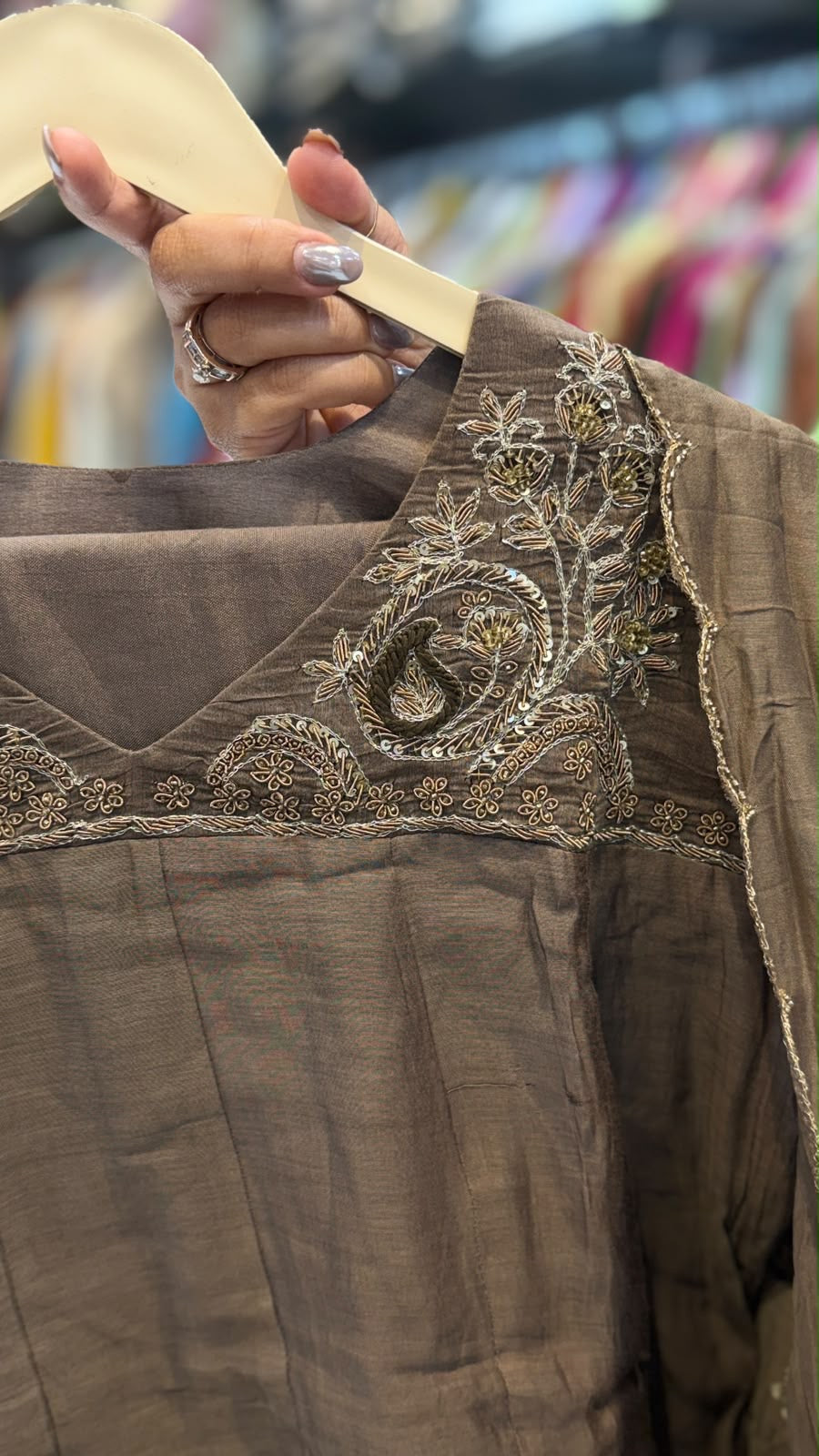 The Paisley Passage – Mul Chanderi Suit Set