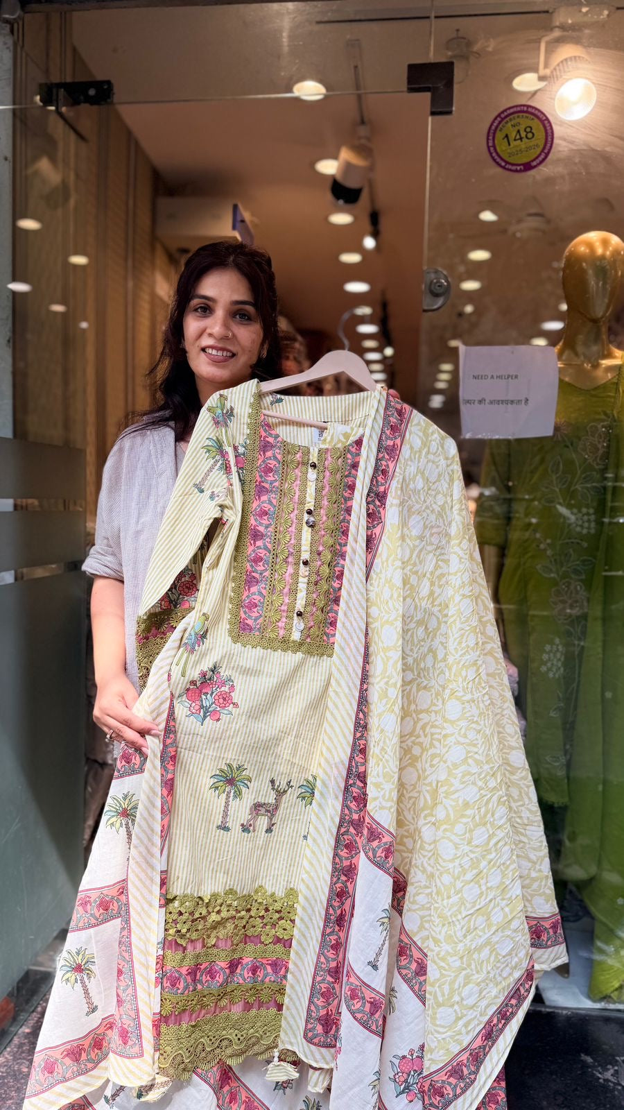 Whispered Lace Bloom Suit Set