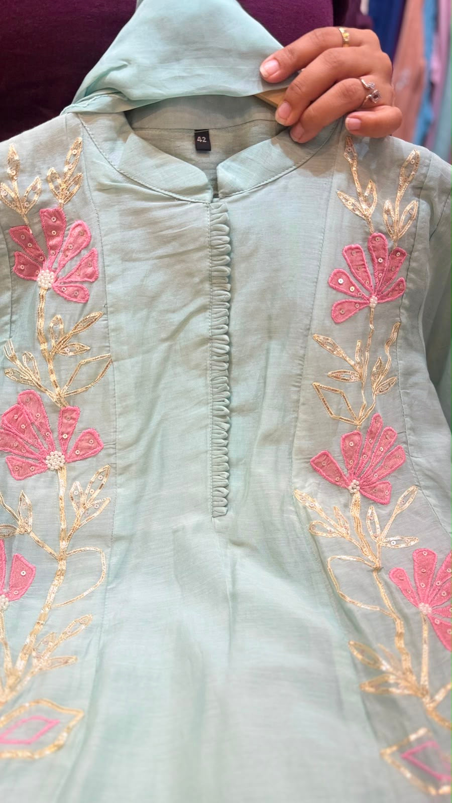 Golden Bloom Atelier – Mul Chanderi Collection