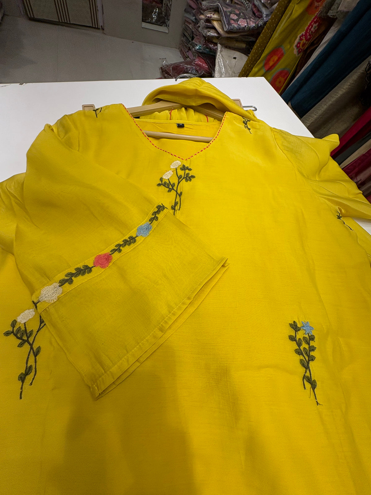 Sunshine, Stitched with Little Dreams – Faarsi Salwar Suit Set ✨