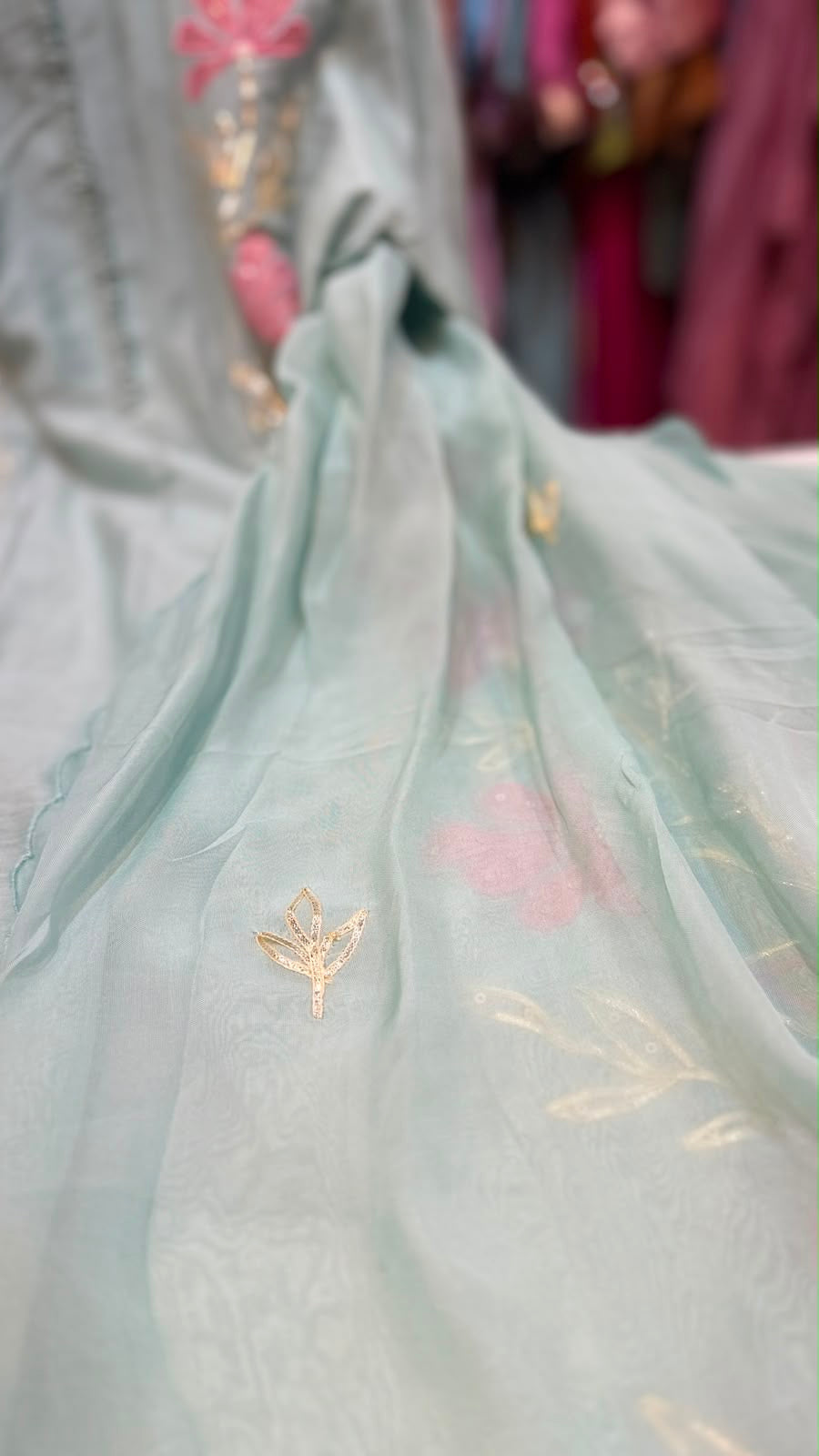 Golden Bloom Atelier – Mul Chanderi Collection