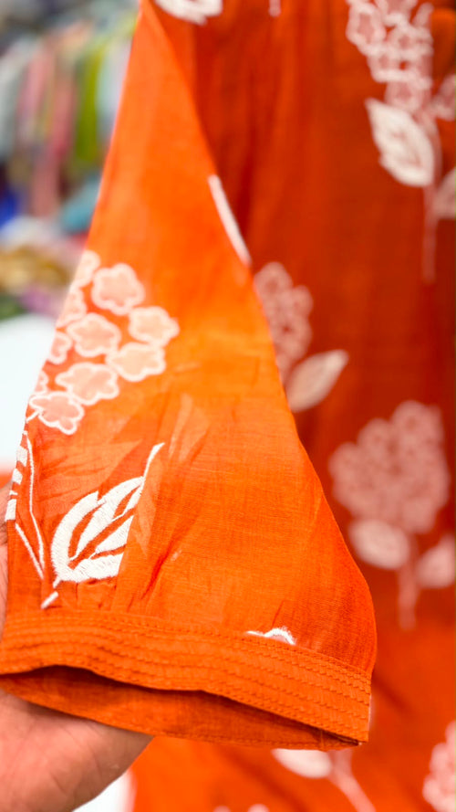 Flora Bloom – Aliya Inspired Mul Chanderi Edit