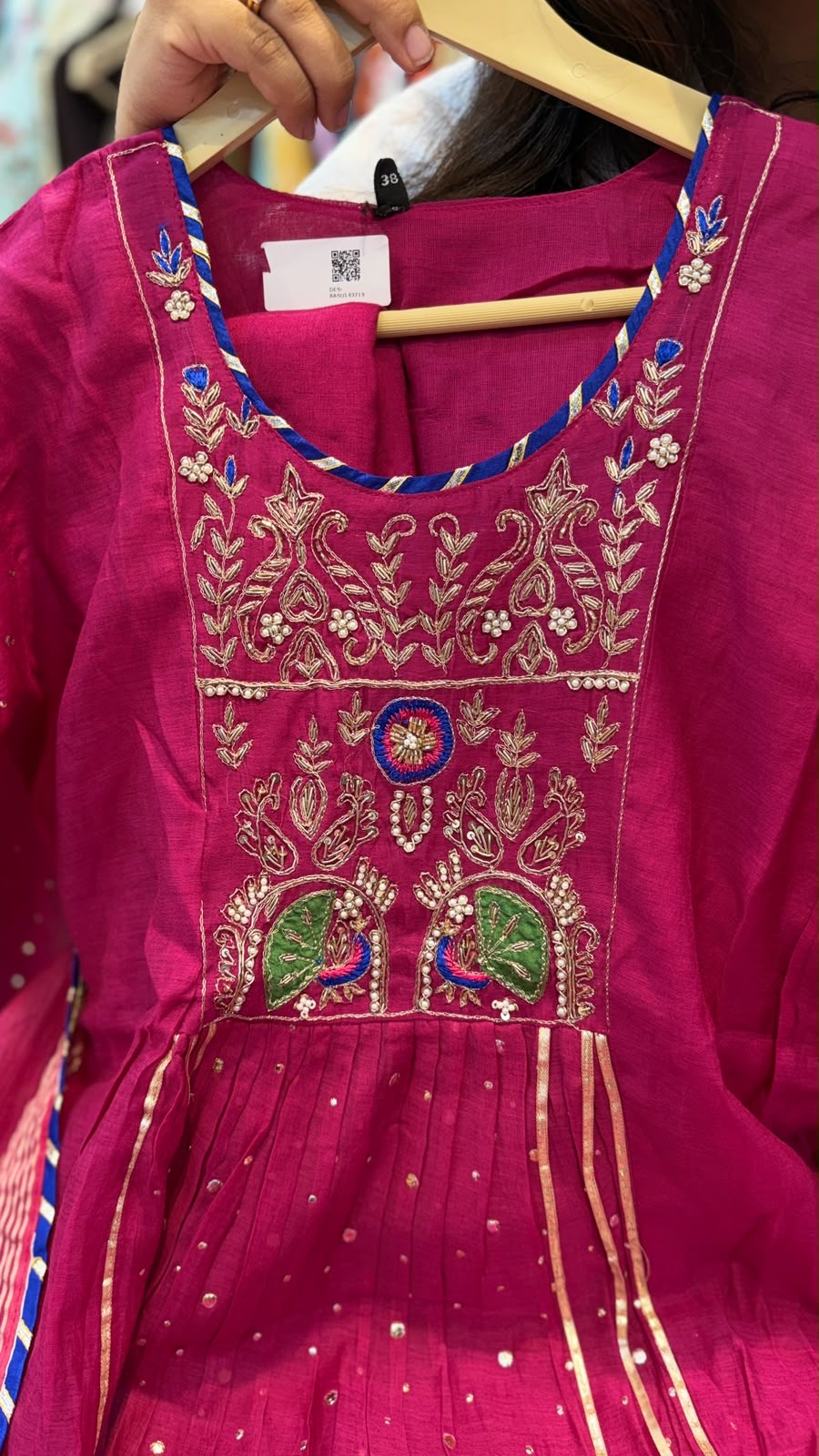 Dressed Like a Celebration – Mul Chanderi Suit Set ⭐