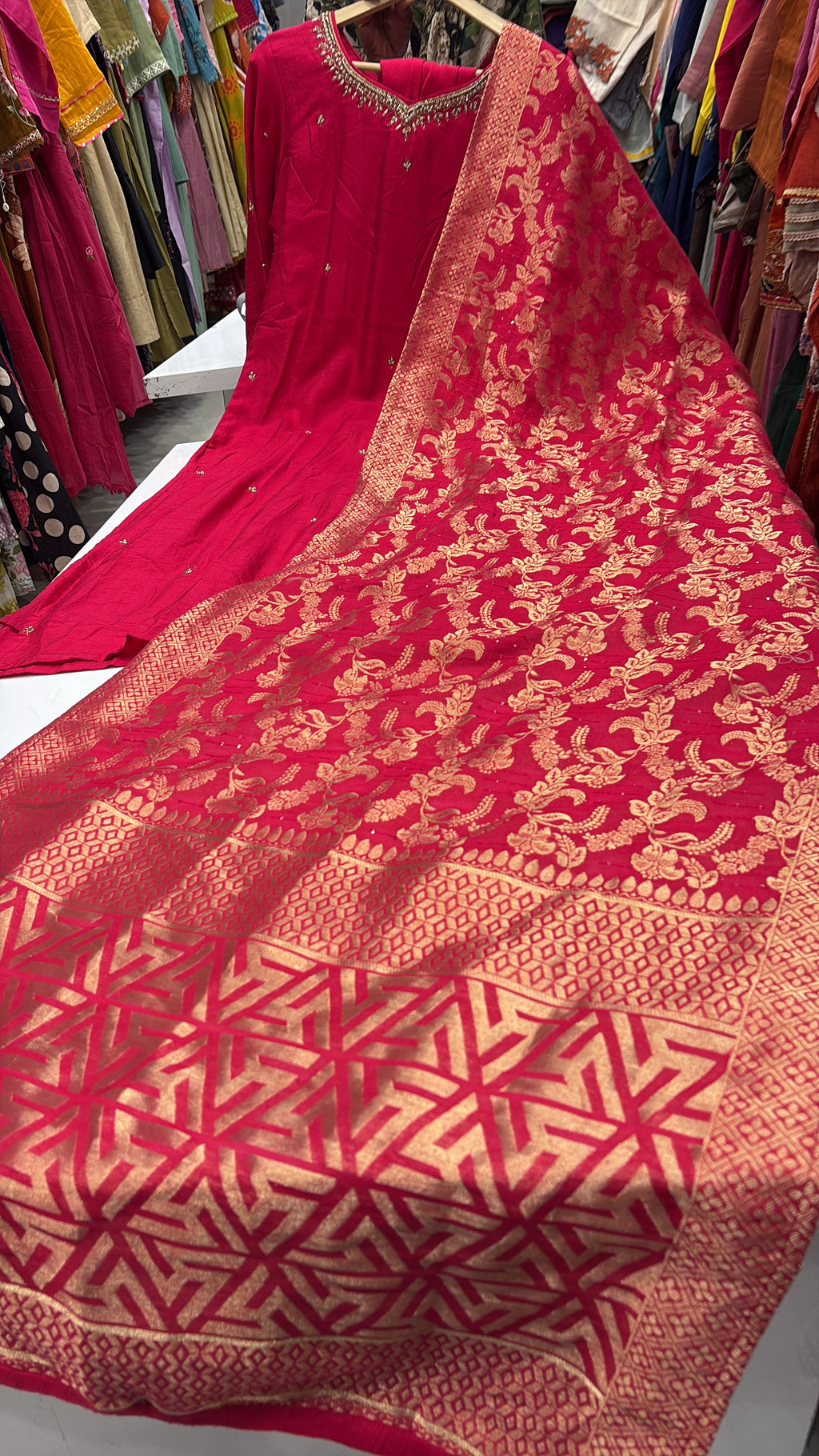 The Banarasi Interval – Banarasi Silk Suit Set