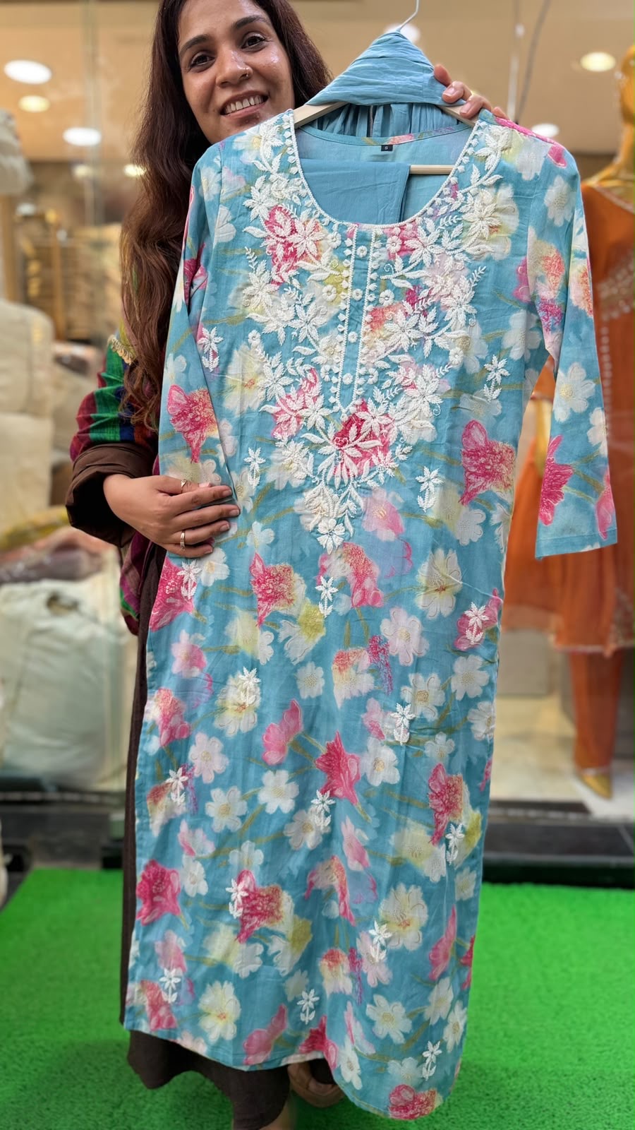Blossom Embroidered Cotton Edit