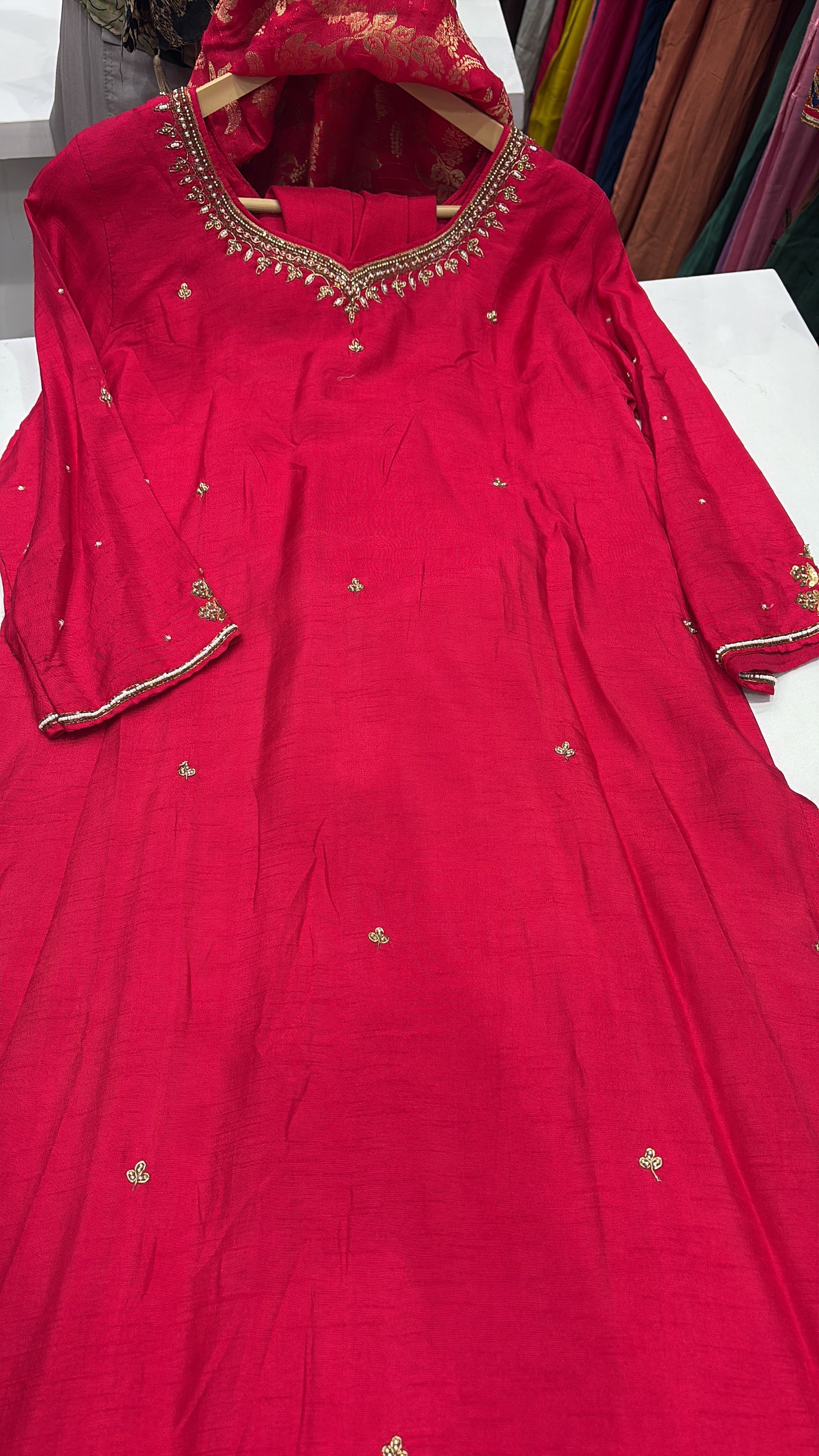 The Banarasi Interval – Banarasi Silk Suit Set