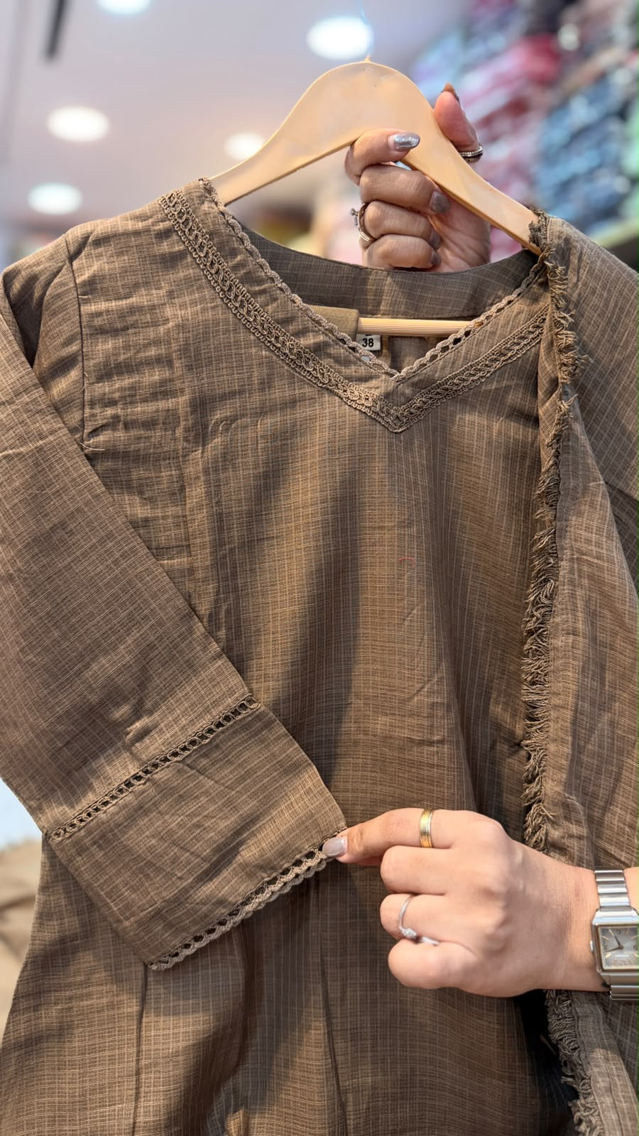Five Shades, One Detail – Kota Doria Suit Set
