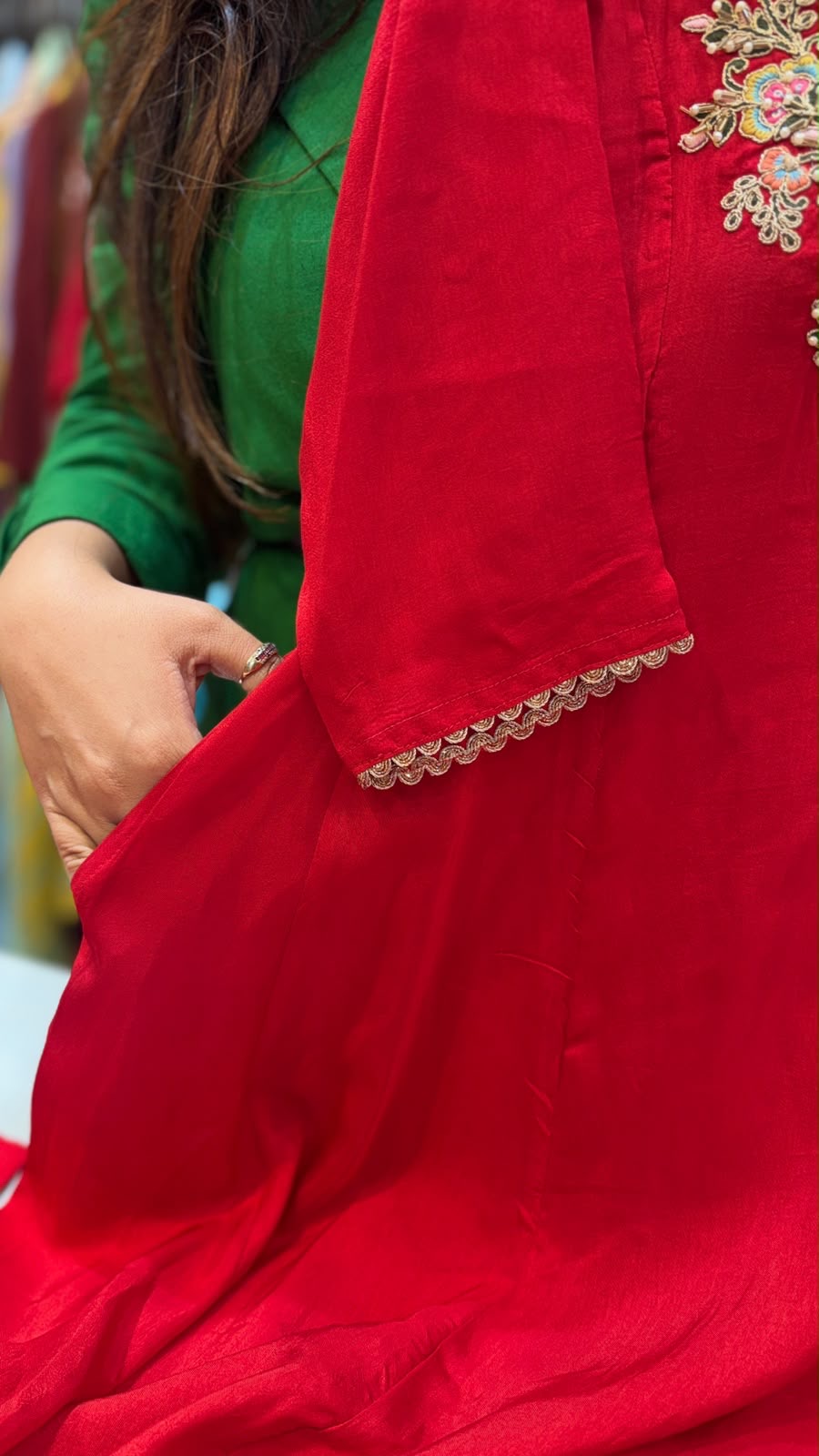 Rouge Royale – Russian Silk Suit Set