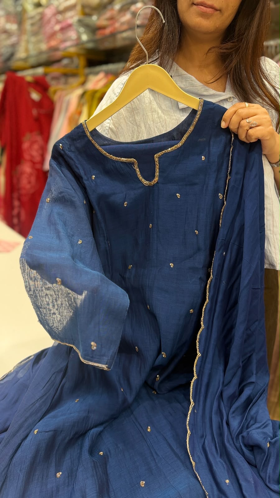 The Midnight Atelier ⭐ Mul Chanderi Luxe