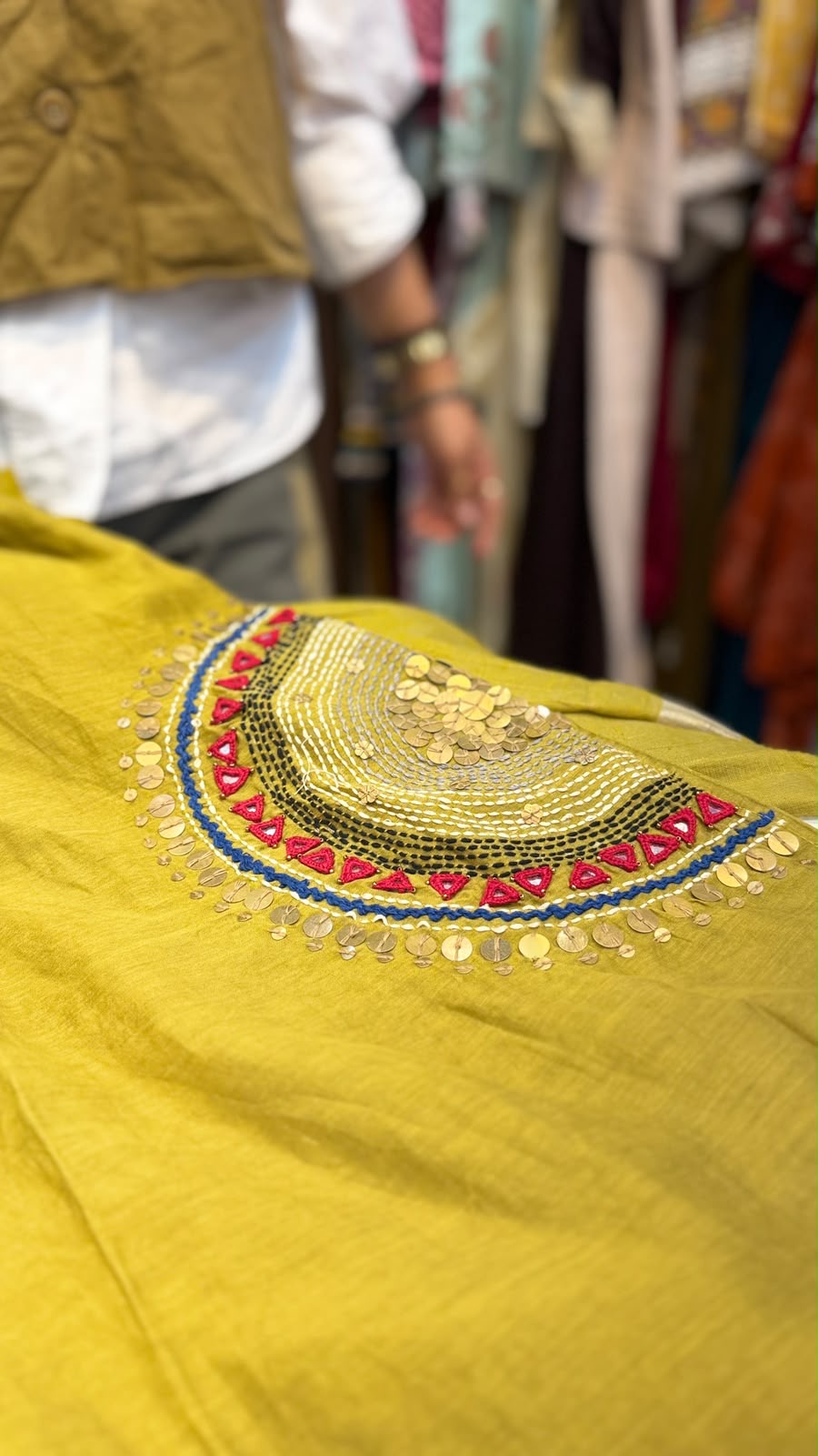 Crafted in Circles - Mul Chanderi Muse