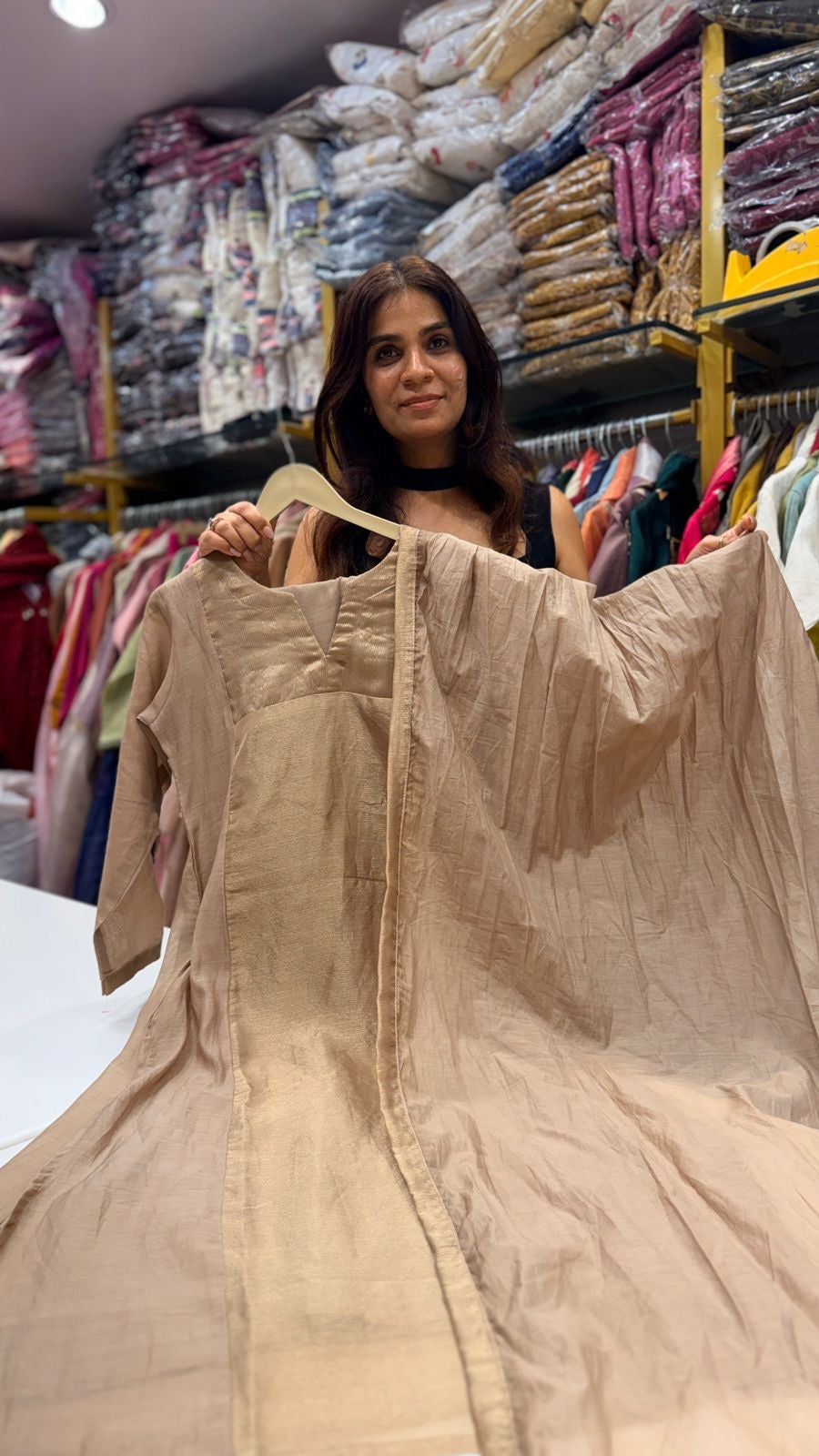 Bare Shine Lurex Edit