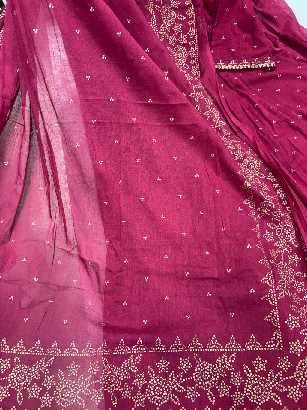 The Golden Silhouette – Embroidered Flared Suit Set