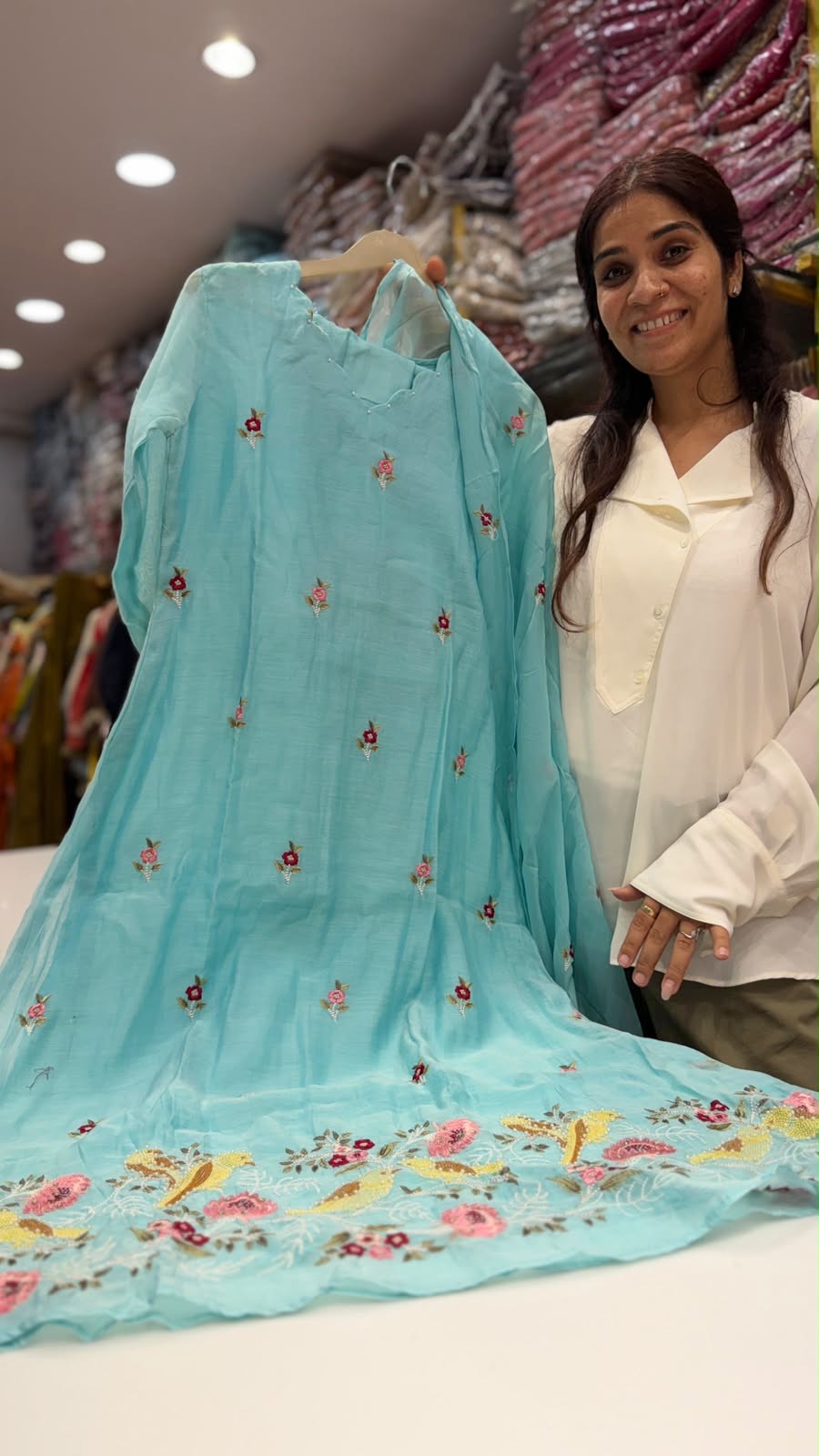 Blushbird Mul Chanderi Collection