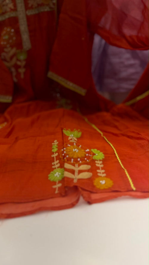 Tangerine Muse — Mul Chanderi Stories