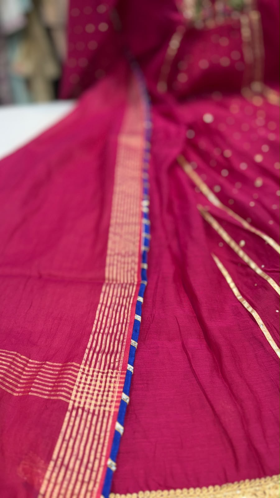 Dressed Like a Celebration – Mul Chanderi Suit Set ⭐