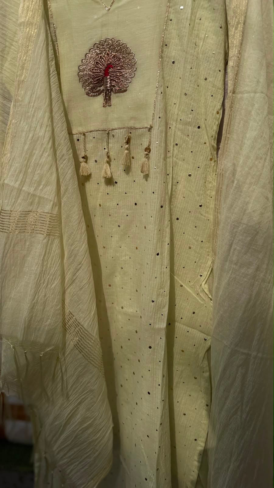 Blush Peacock Radiance Suit Set