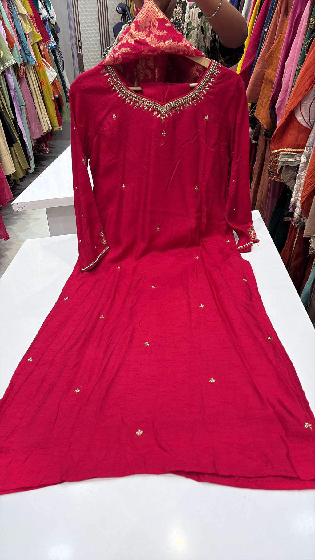 The Banarasi Interval – Banarasi Silk Suit Set