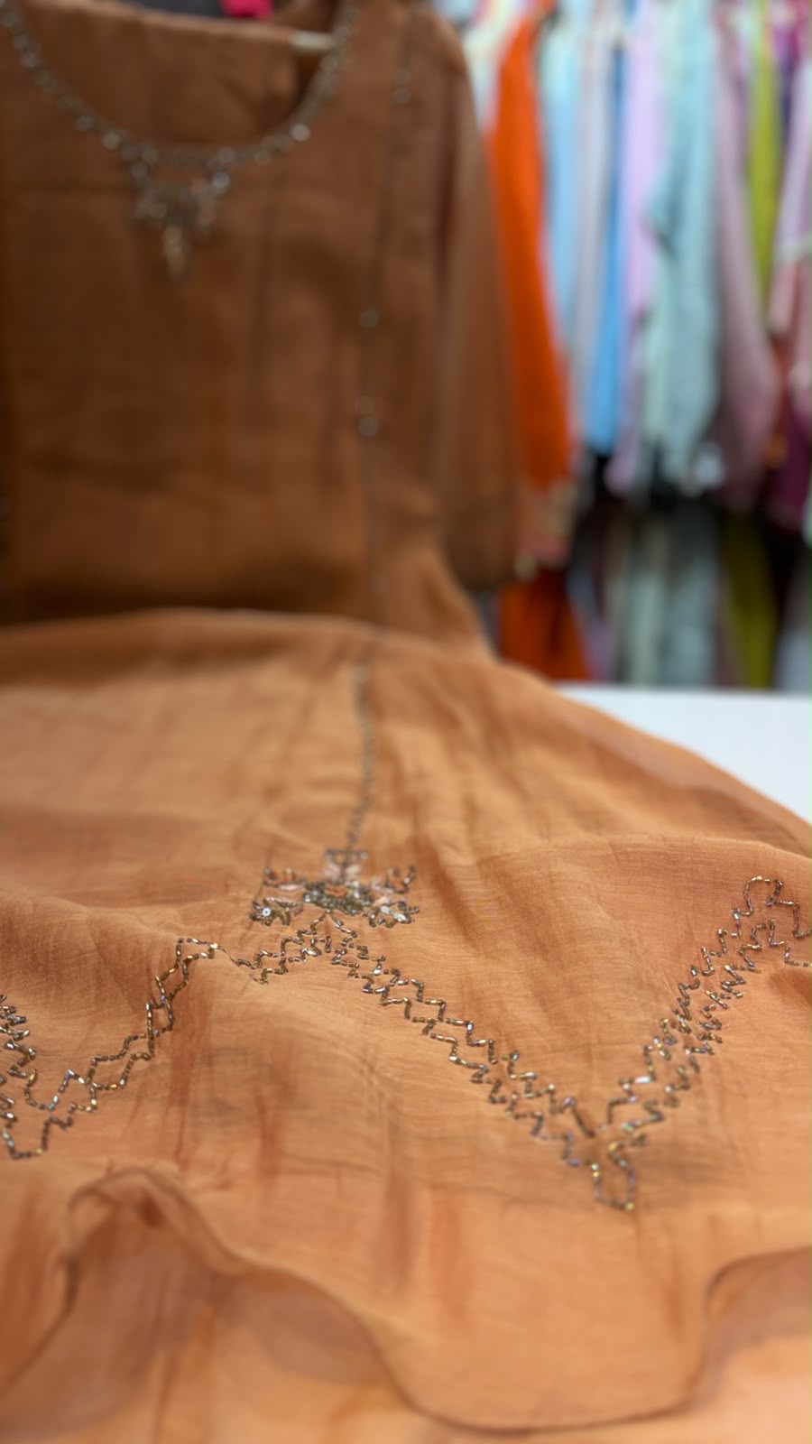 Molten Muse – Mul Chanderi Suit Set