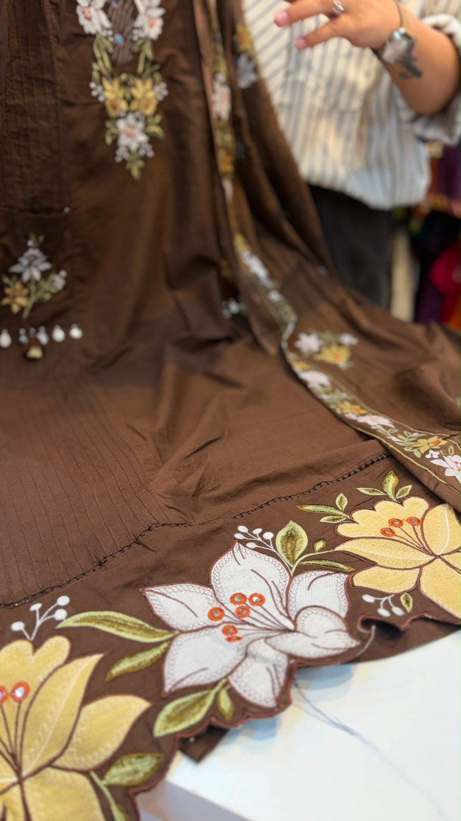 Petals After Dusk – Cotton Suit Set | 4 Shades