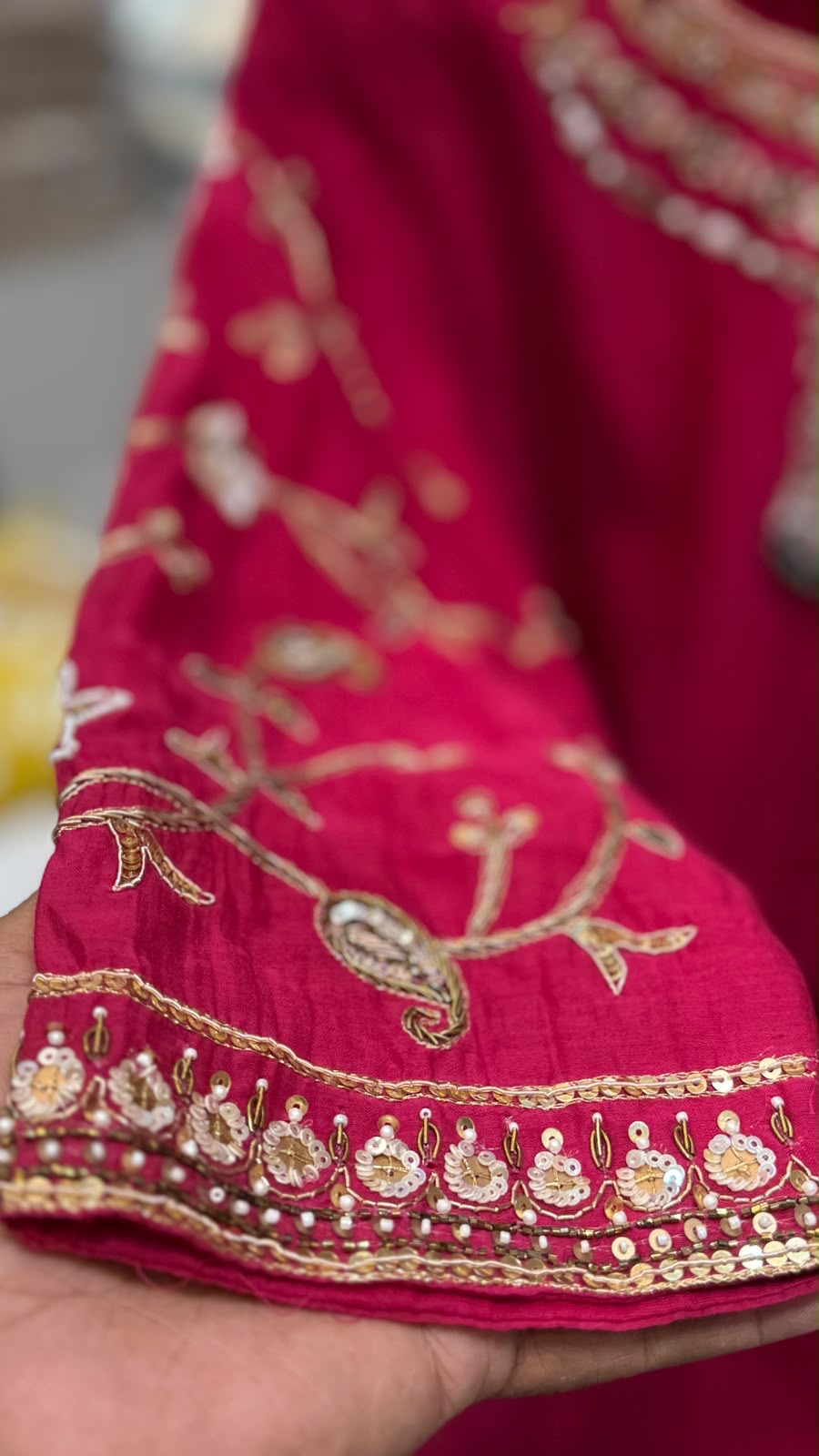 The Palace Detail – Mul Chanderi Suit Set