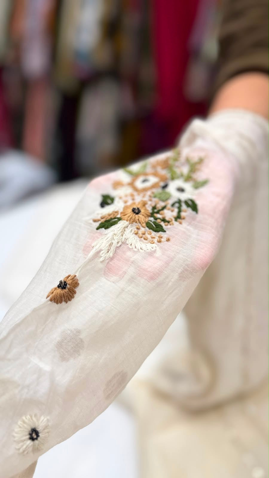 ~ Golden Hour Grace — Radiant Mul Chanderi Luxe ~