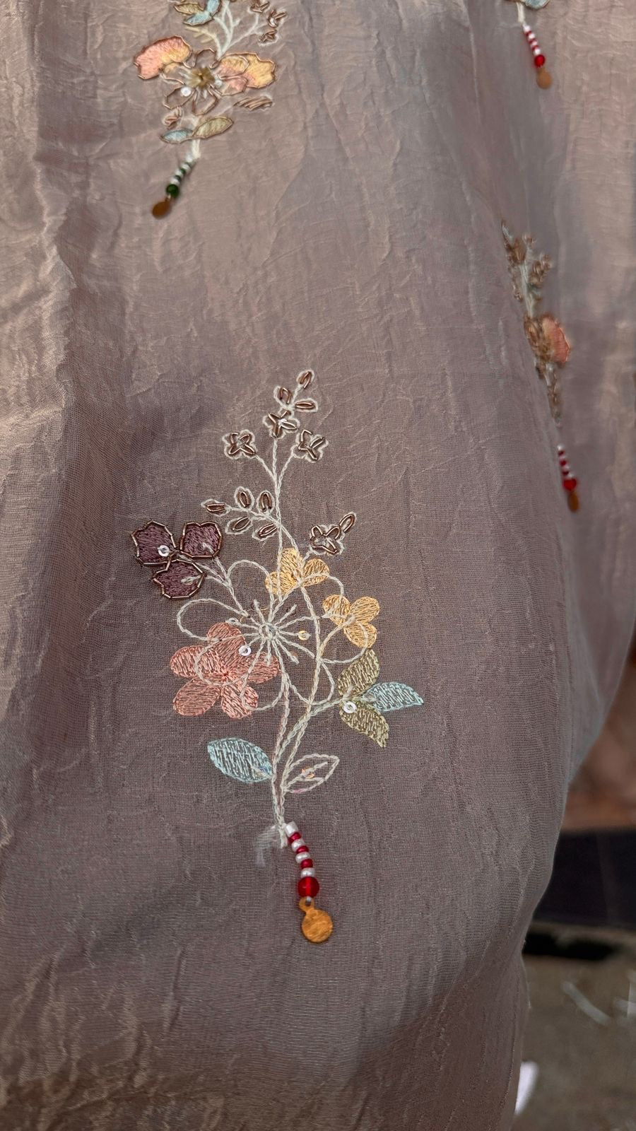 The Botanical Whisper – Mul Chanderi Suit Set