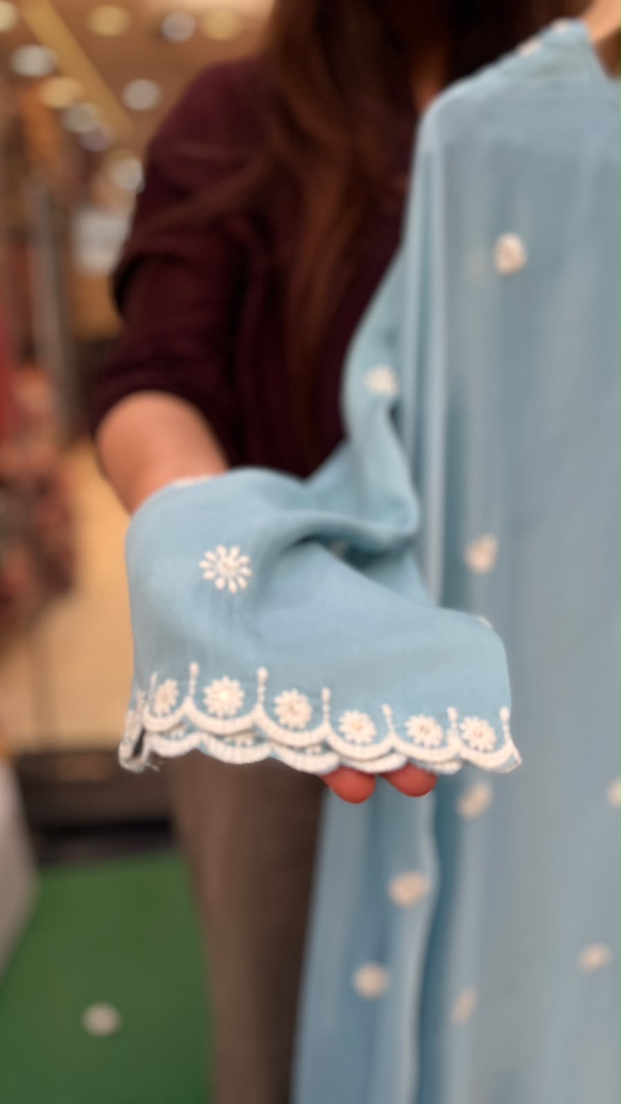 The Art of Soft Elegance – Pure Masleen Embroidered Suit Set