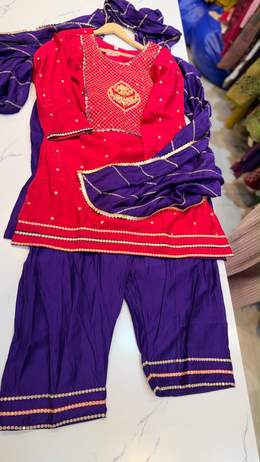 The Colour Rebellion – Faarshi Salwar Set ⭐