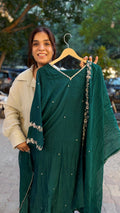 Starlit Grace Mul Chanderi