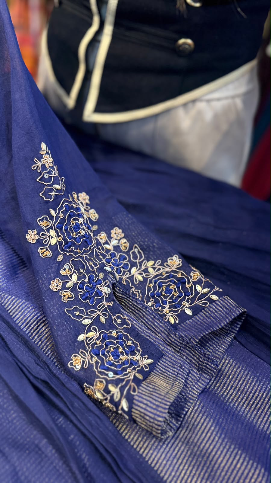 The Art of an Entrance – Mul Chanderi Suit Set ✨