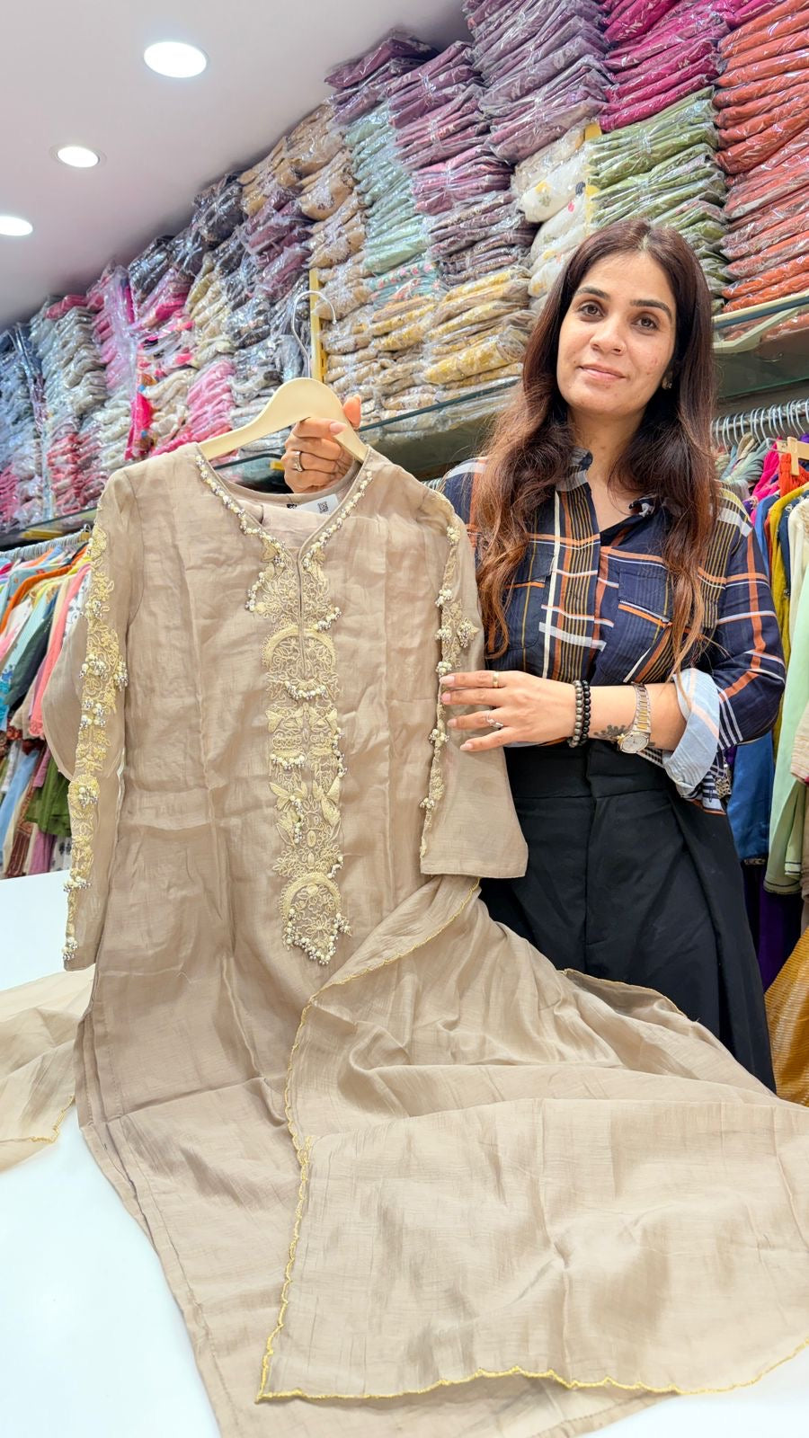 Threads of Love – Mul Chanderi Couture