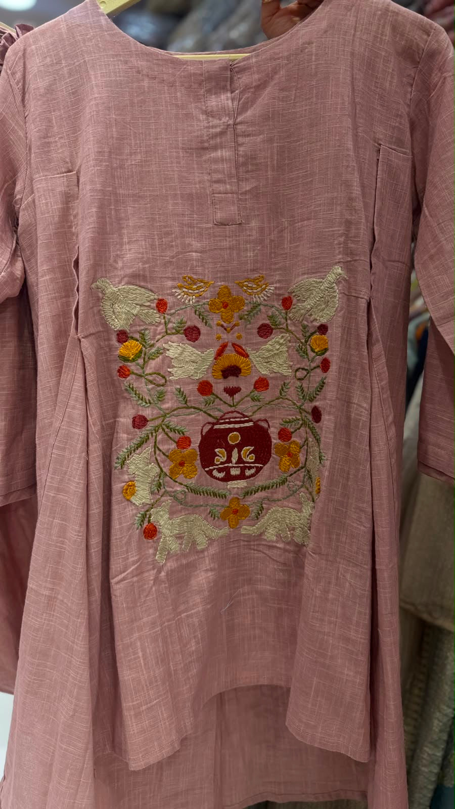 The Royal Harvest Co-ord Set— Mul Chanderi