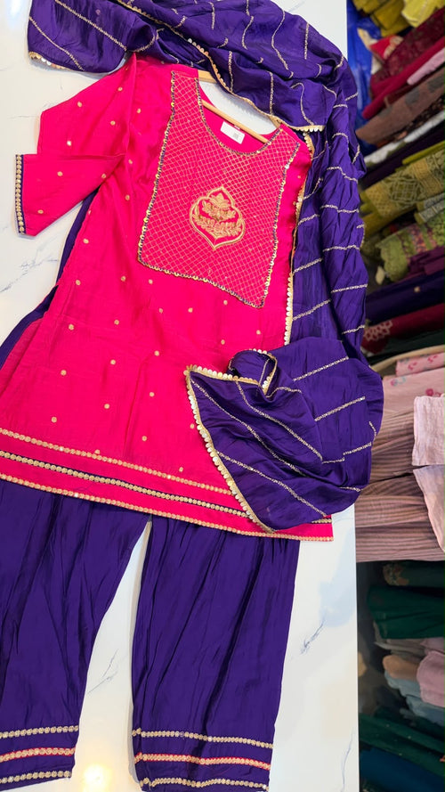 The Colour Rebellion – Faarshi Salwar Set ⭐