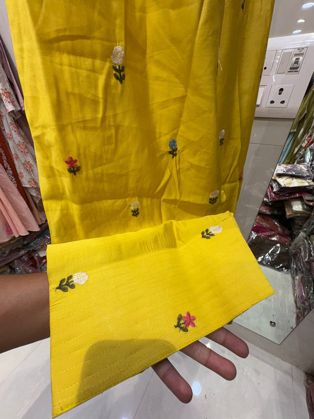 Sunshine, Stitched with Little Dreams – Faarsi Salwar Suit Set ✨