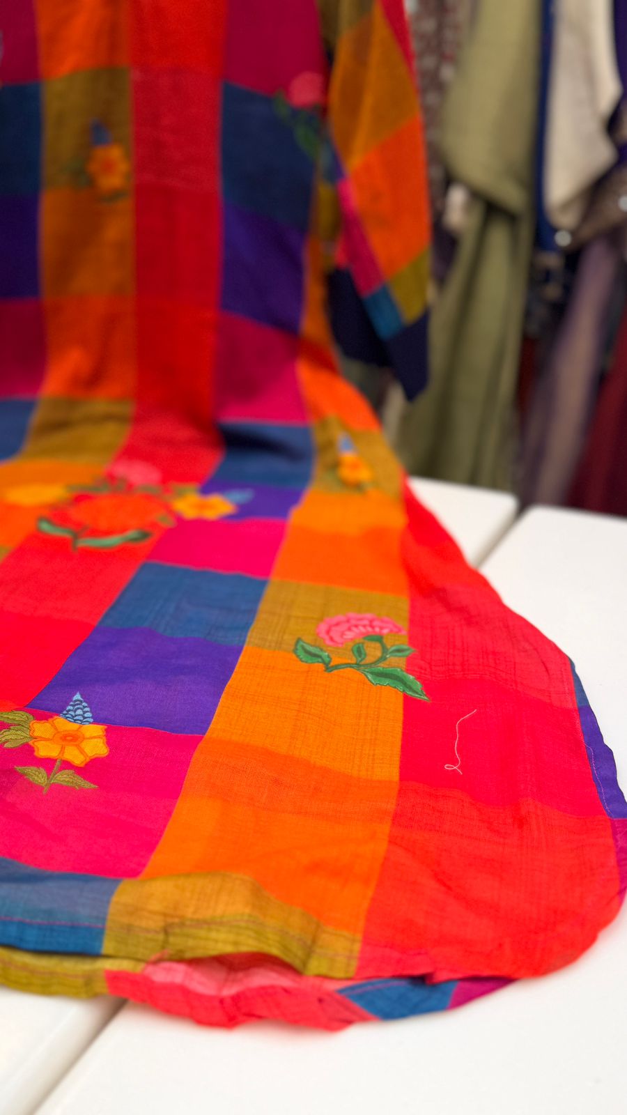 Multi color vibrant kurta pant