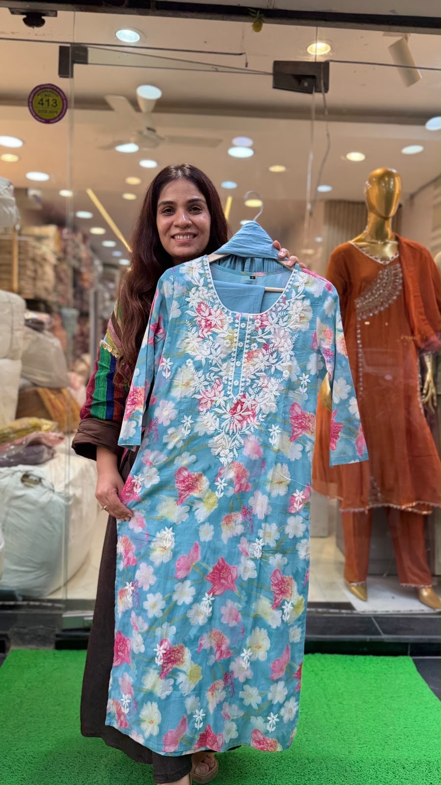 Blossom Embroidered Cotton Edit