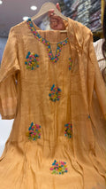 Marigold Muse Mul Chanderi