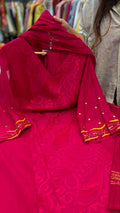 The Colour Kept a Secret – Textured Mul Chanderi