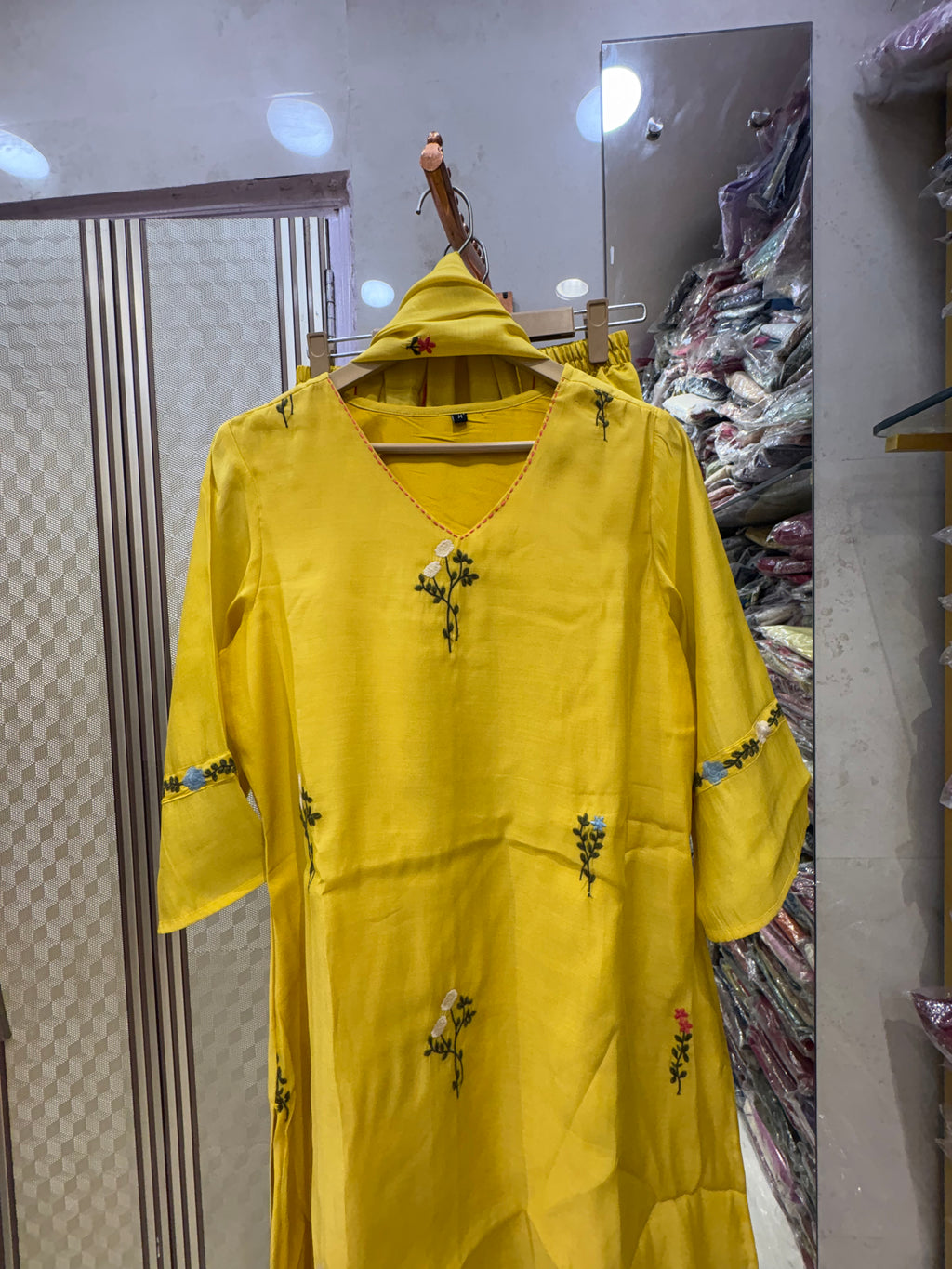Sunshine, Stitched with Little Dreams – Faarsi Salwar Suit Set ✨