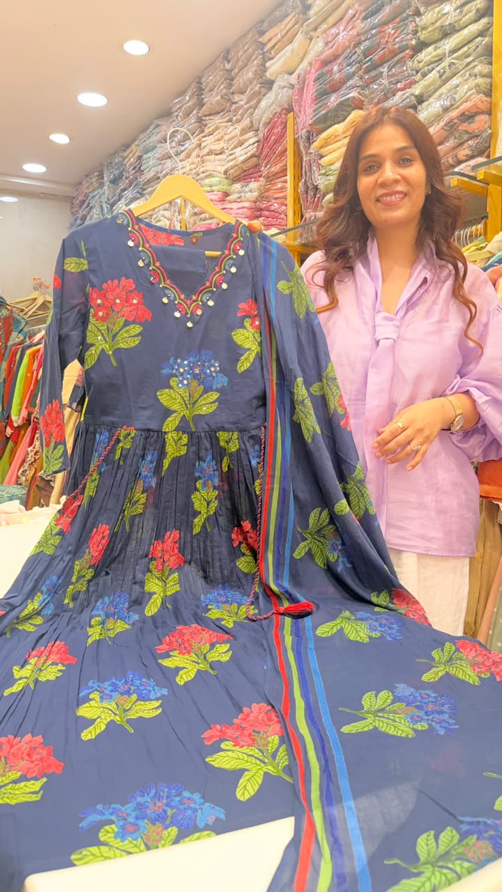 The Secret Garden Anarkali Collection