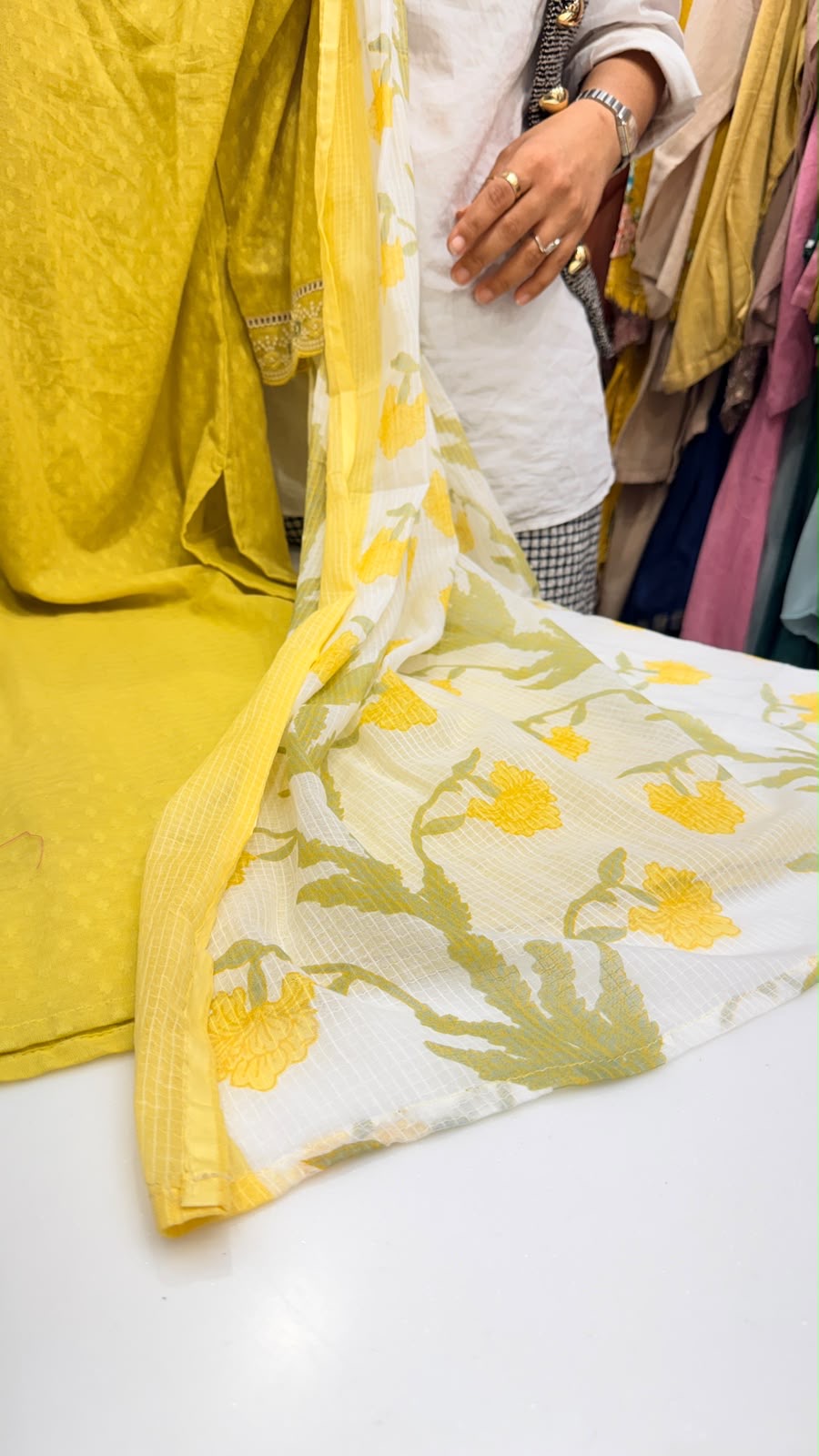 Botanical Whisper - Reverie Cotton Suit Set