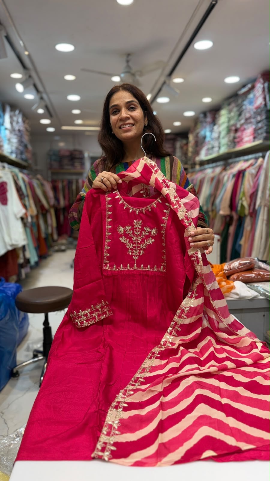 Rosaline Drift — The Mul chanderi Atelier
