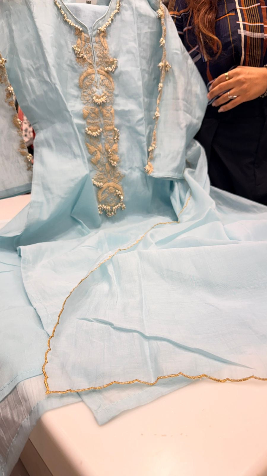 Threads of Love – Mul Chanderi Couture