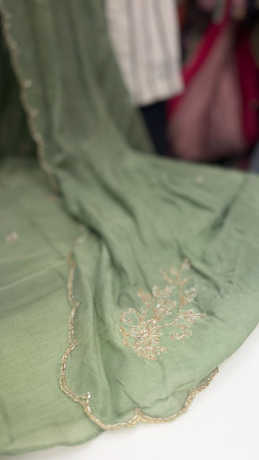 Maison Fleur Mul Chanderi Suit Set 🌸