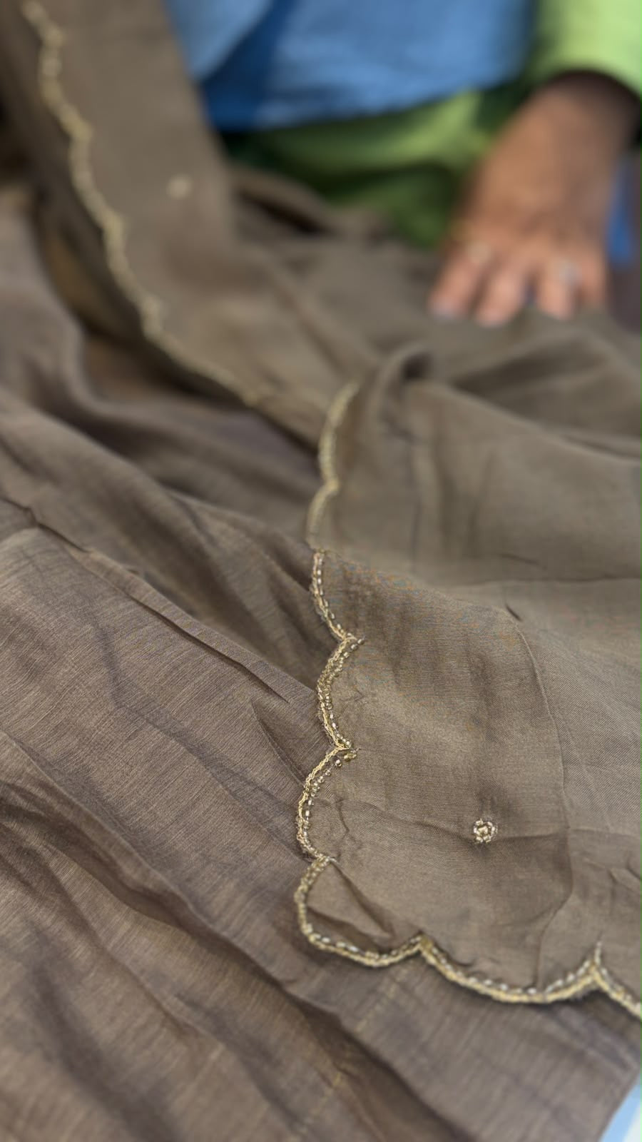 The Paisley Passage – Mul Chanderi Suit Set