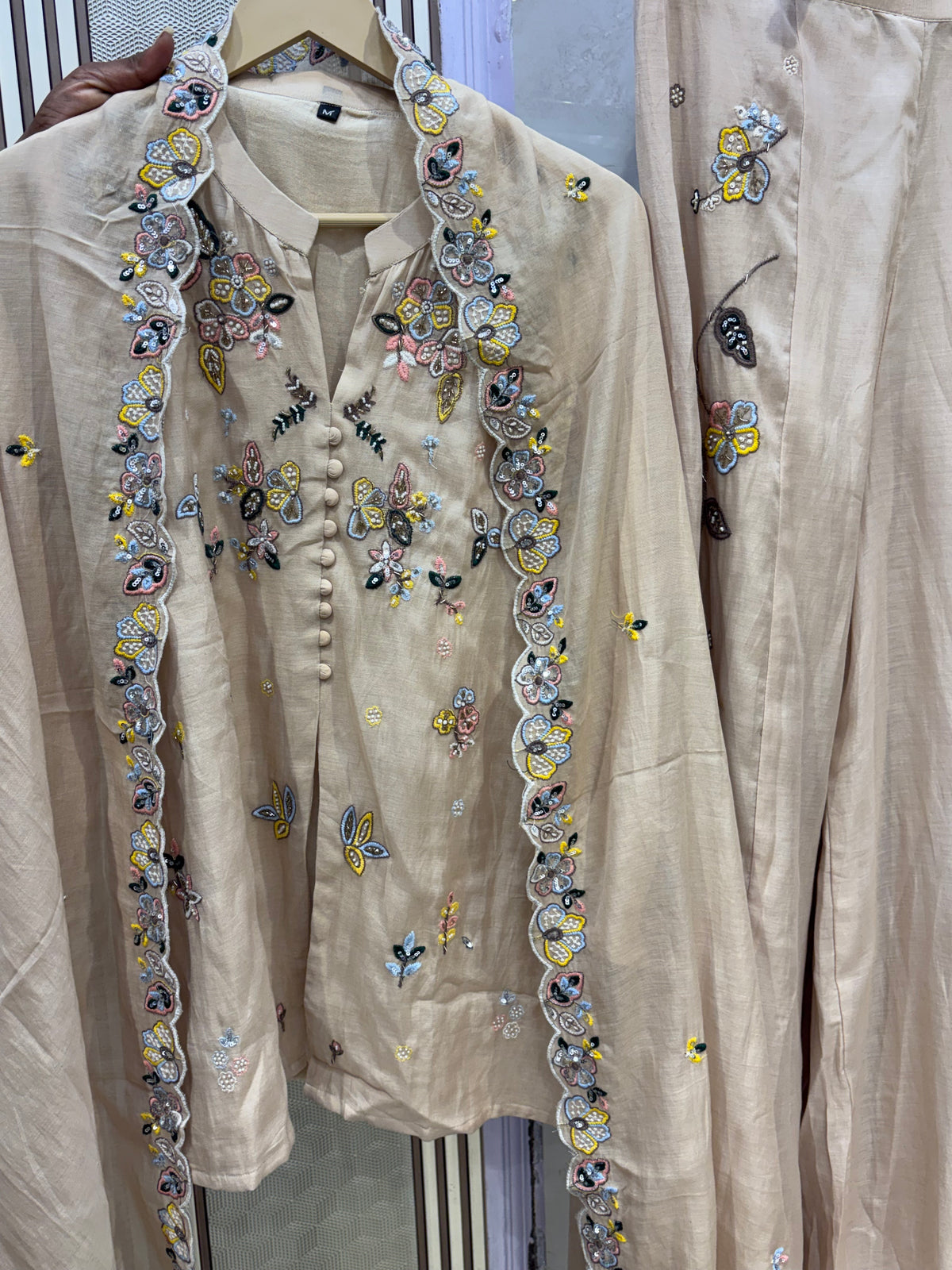 The Bloom Theory – Embroidered Luxury Co-ord Set