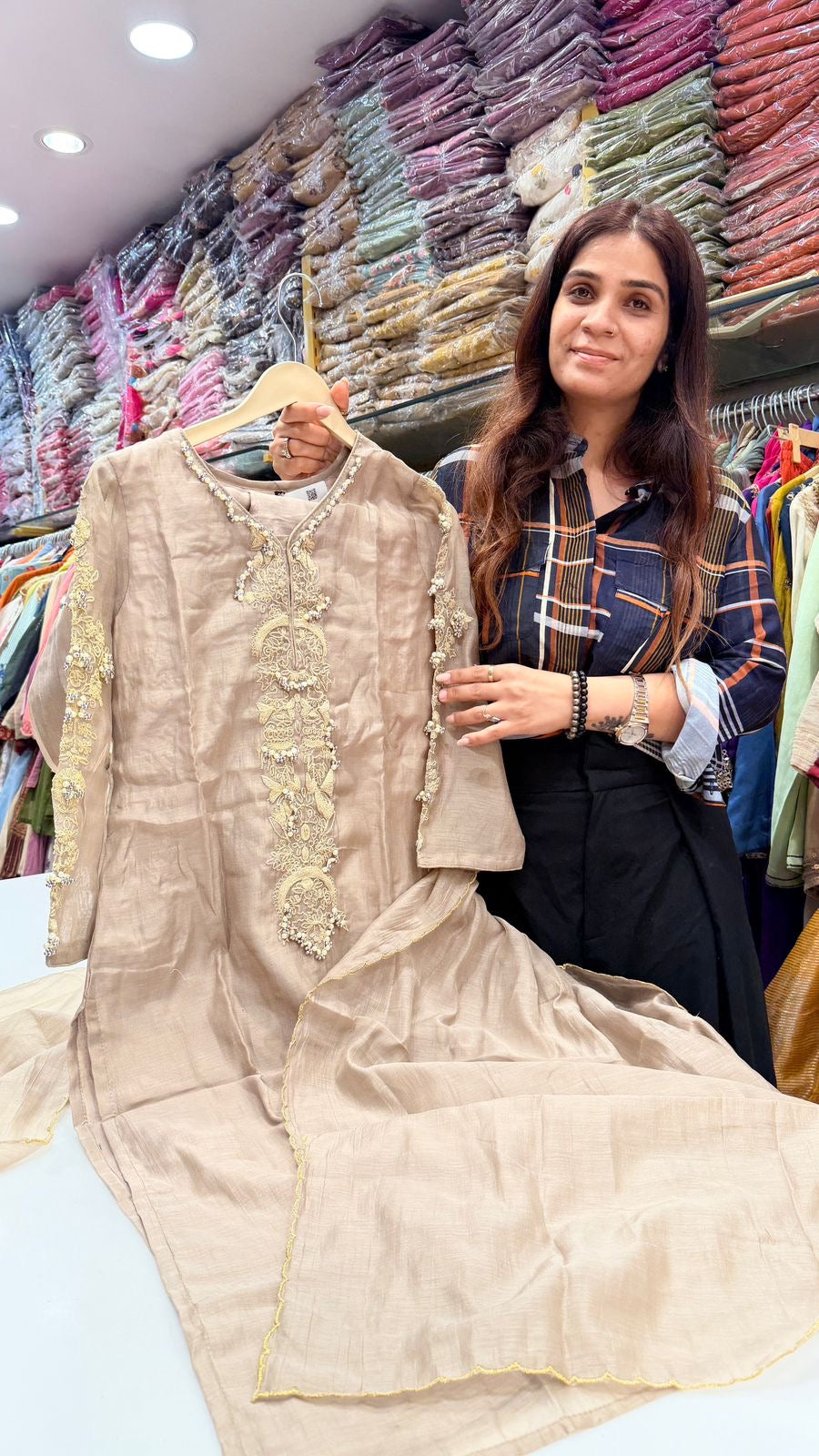 Threads of Love – Mul Chanderi Couture