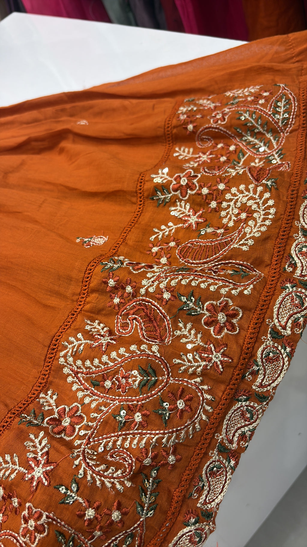 Rust Takes a Turn – Angrakha Suit Set ⭐